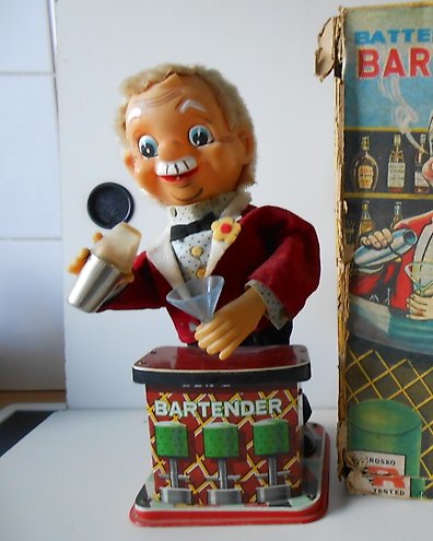 Asahi ATC - Tin toy - Japanese Tinplate & Friction Driven Asahi ATC - Tin toy - Japanese Tinplate & Friction Driven