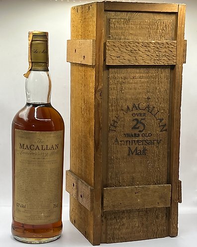 Macallan 25 years old Anniversary Malt - Original bottling Macallan 25 years old Anniversary Malt - Original bottling