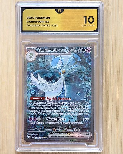 Pokémon - 1 Card - GRADE 10 -Gardevoir EX - Paldean Fates Pokémon - 1 Card - GRADE 10 -Gardevoir EX - Paldean Fates