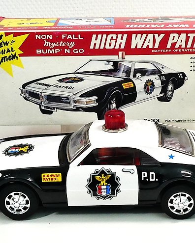 Line Mar Toys - Tin toy - 1960's Old Jalopy Car, Friction Line Mar Toys - Tin toy - 1960's Old Jalopy Car, Friction