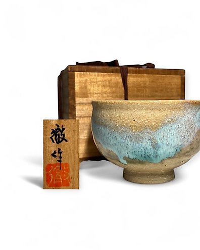 琉球焼 シーサー模様 抱瓶/一輪挿し Yachimun Shisa(Lion