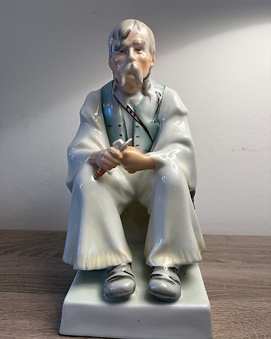 Lomonosov – USSR - Figurine - Pointer - Porcelain - auction
