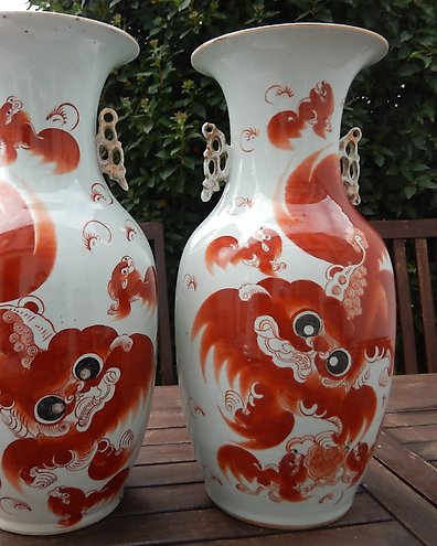 中国　花瓶 中国花瓶- 1950 年后– Diddenantiques
