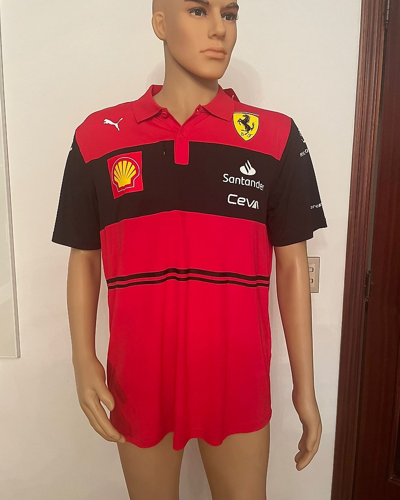Ferrari F1 Scuderia 2022 Polo Shirt (Ferrari Online Store Buying  Experience) 