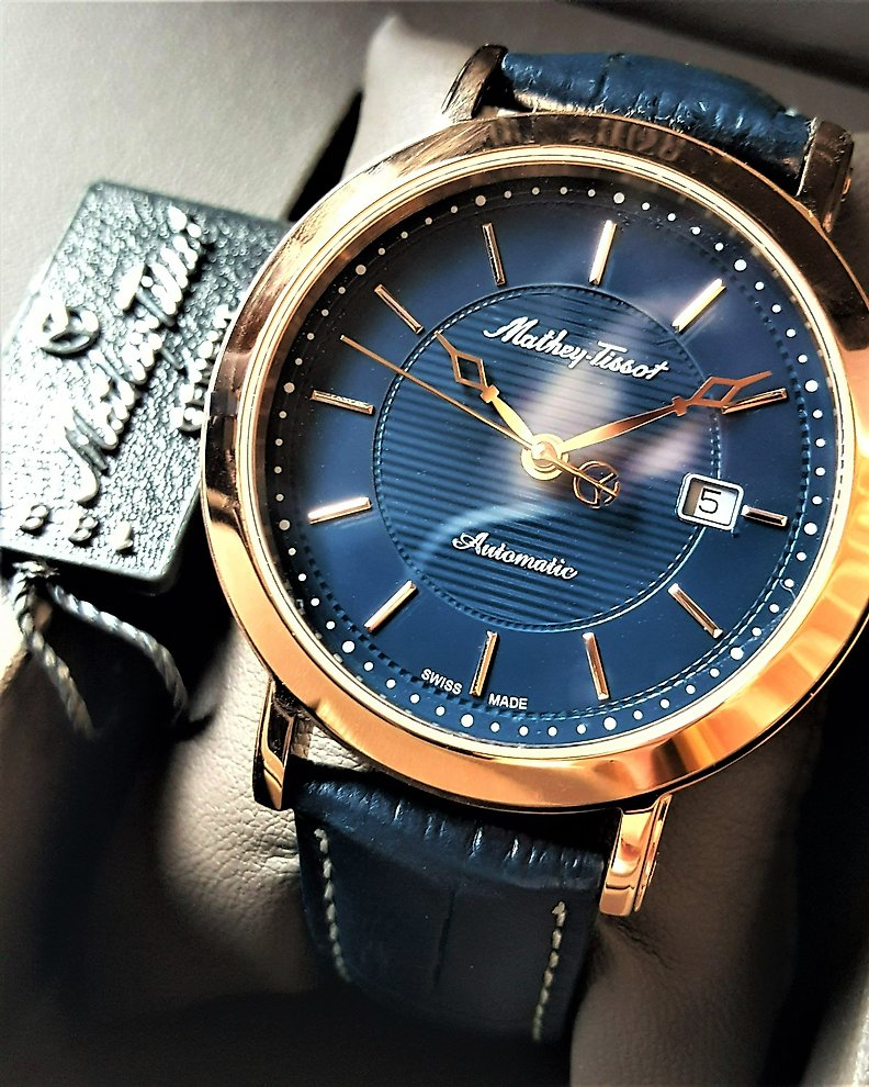 Edox Swiss Automatic In House Calibre 85 ETA 2824 LES VAUBERTS 1685 Gold Men New Catawiki