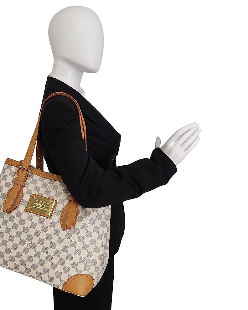 Louis Vuitton - Hampstead Damier Azur Shoulder bag - Catawiki