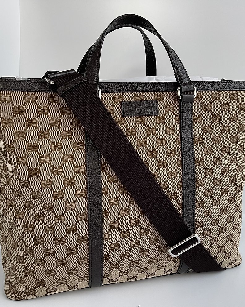 Gucci waist bag GG belt / messenger bag. - Catawiki