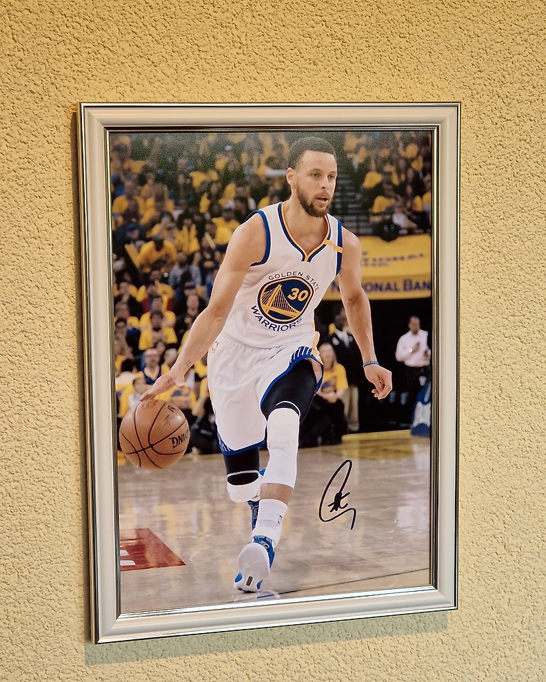 FREE shipping Steph Curry In Curry We Trust Signature Golden State