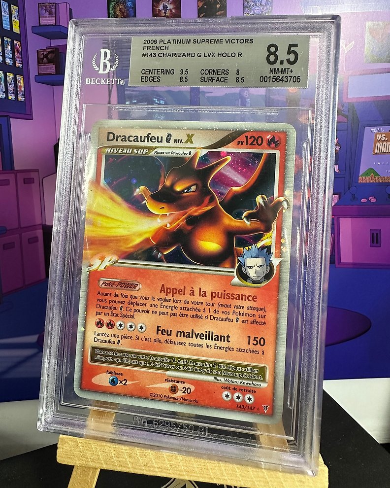 Charizard G LV X Supreme Victors Holo - 1st Edition - Pokemon Card Ultra  Rare