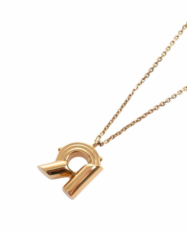 LOUIS VUITTON Forever Young Necklace Gold Metal