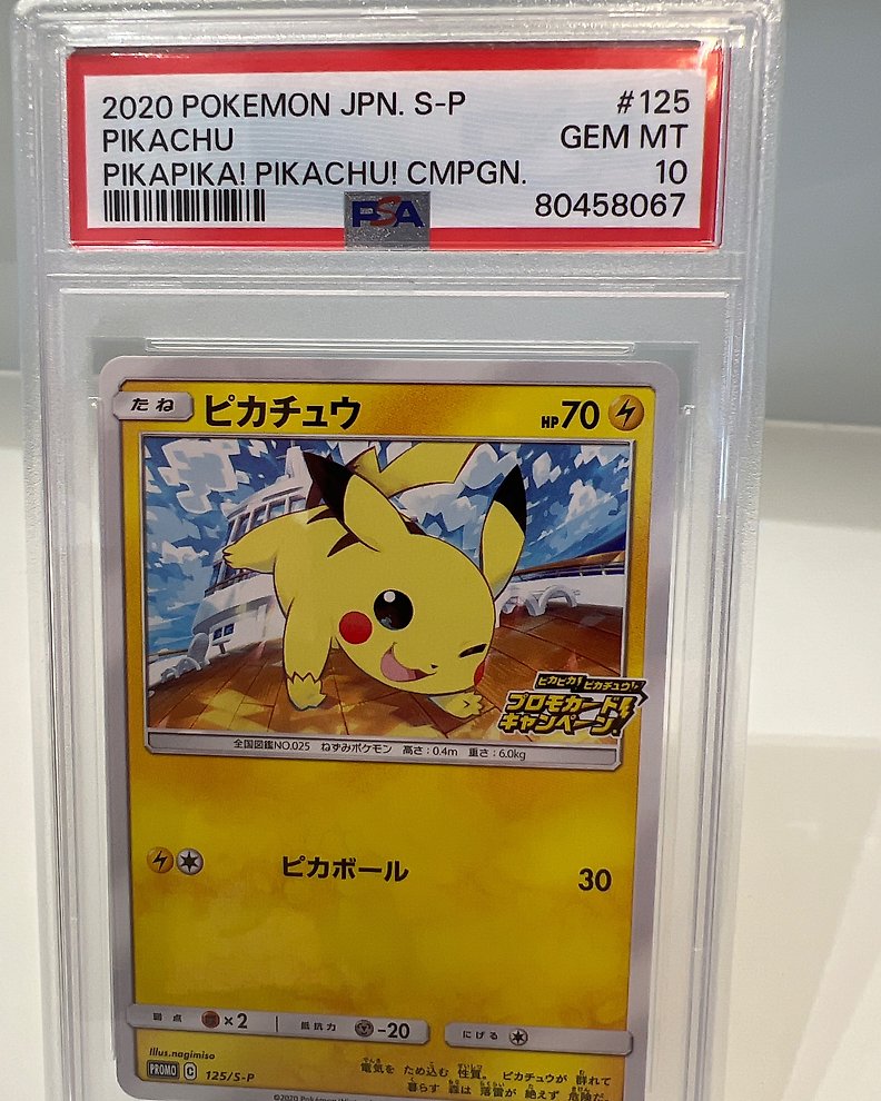 Pokémon - 1 Graded card - Pikachu, Yu Nagaba - PSA 10 - Catawiki
