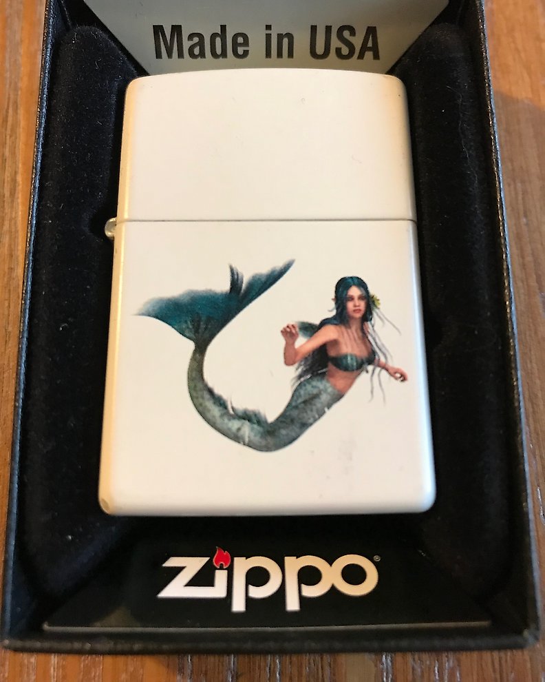 Zippo - Windy girl - Pocket lighter - Catawiki