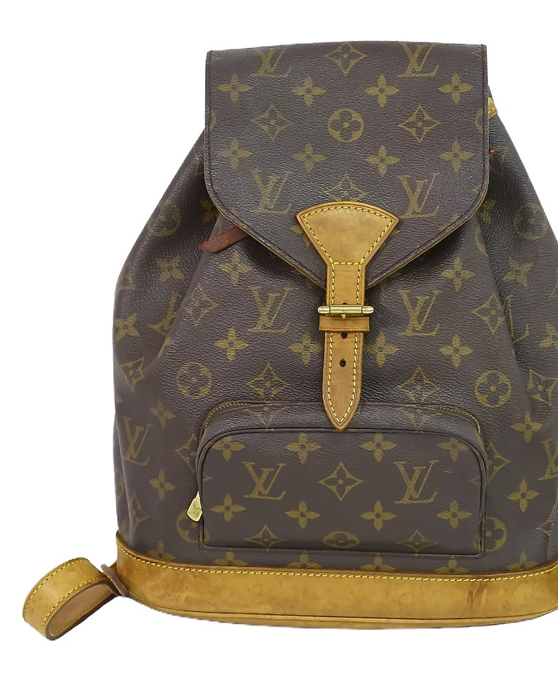 Sold at Auction: Louis Vuitton, Louis Vuitton 'Montsouris' Backpack and  'Sarah' Wallet