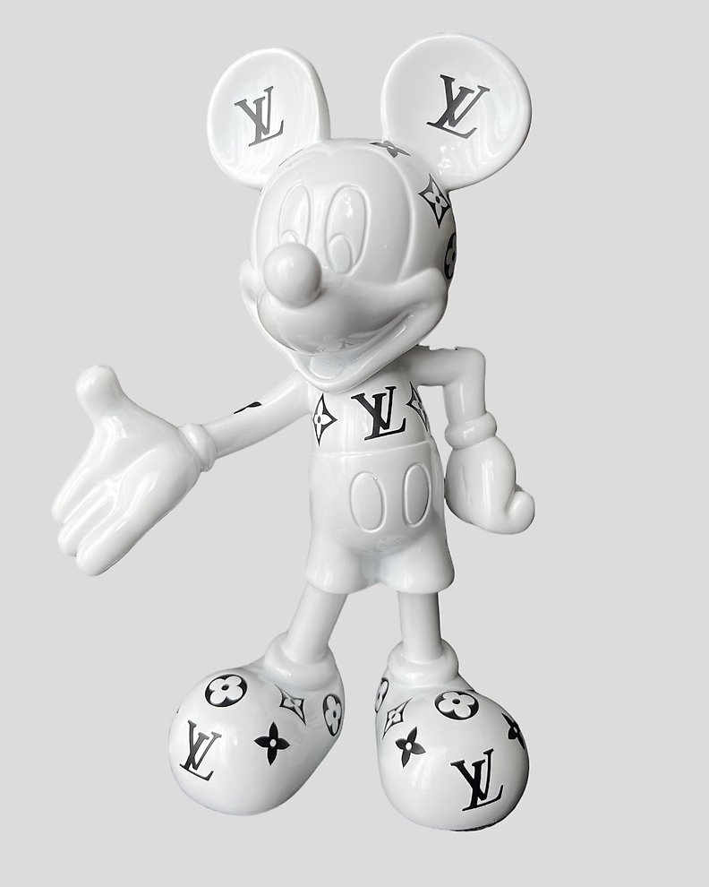 AmsterdamArts - Mickey Mouse chrome gold x Louis Vuitton - Catawiki