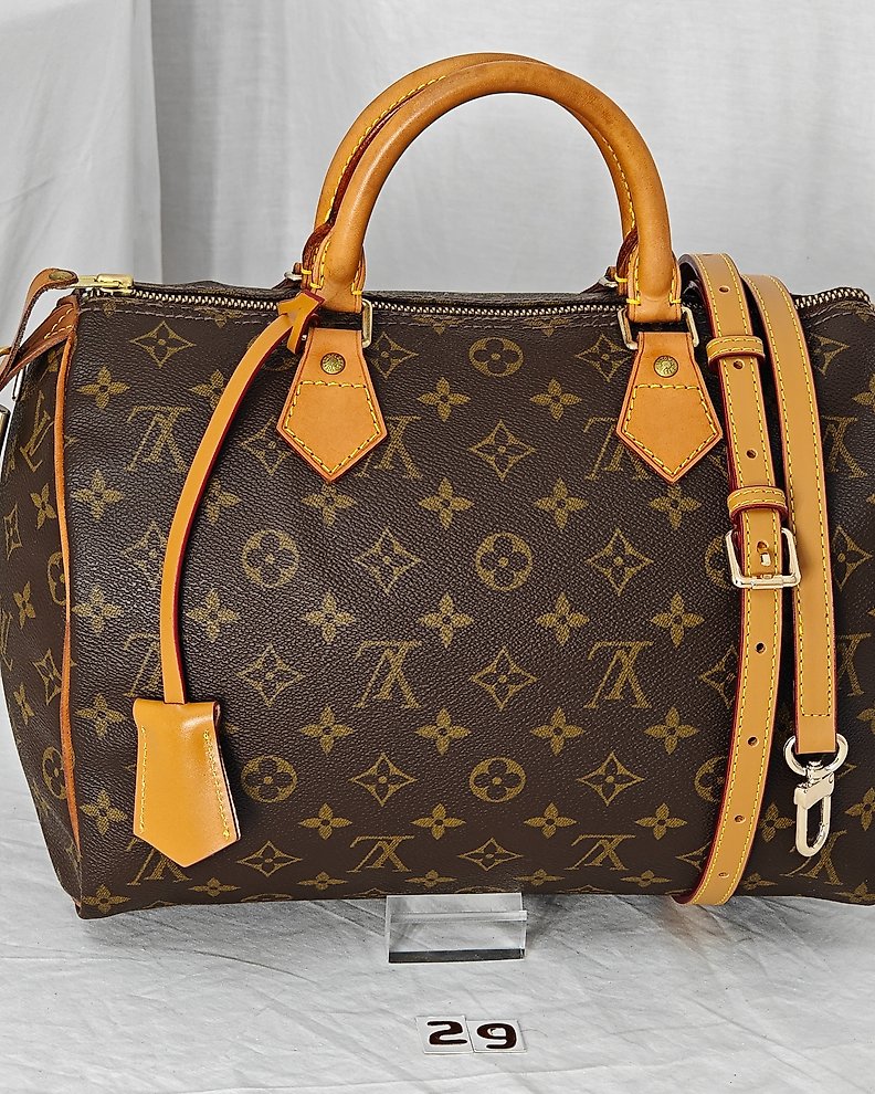 Louis Vuitton - Speedy 30 Monogram Canvas Handbag - Catawiki