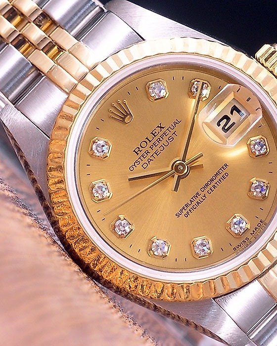 Rolex datejust con brillantini shop