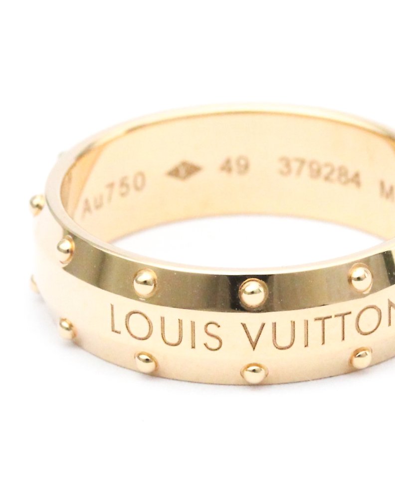 Polished LOUIS VUITTON Pendentif Cool PM 18K Pink Gold Pendant