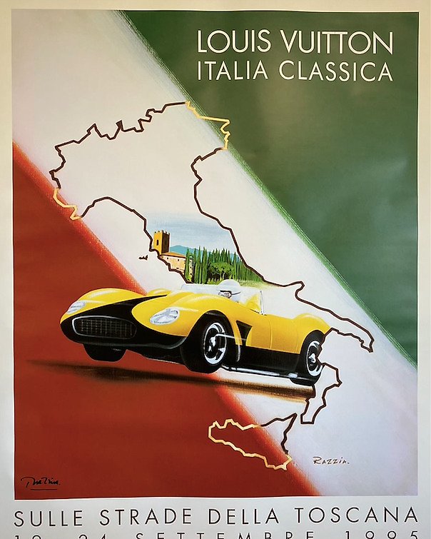 Razzia - Affiche Concours Automobile classic et Louis - Catawiki