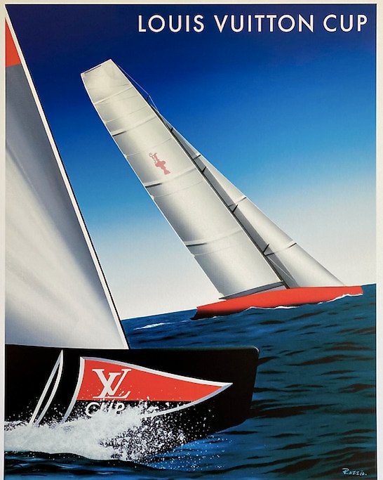 LOUIS VUITTON SAN DIEGO AMERICA'S CUP, Advertising Posters