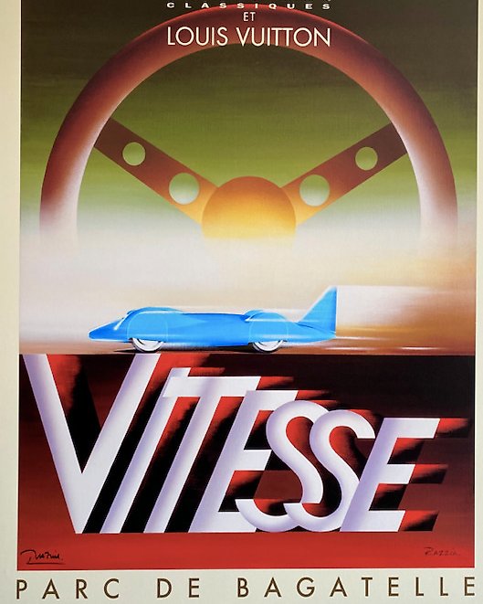 Parc de Bagatelle Louis Vuitton - 1995 Original Vintage Poster