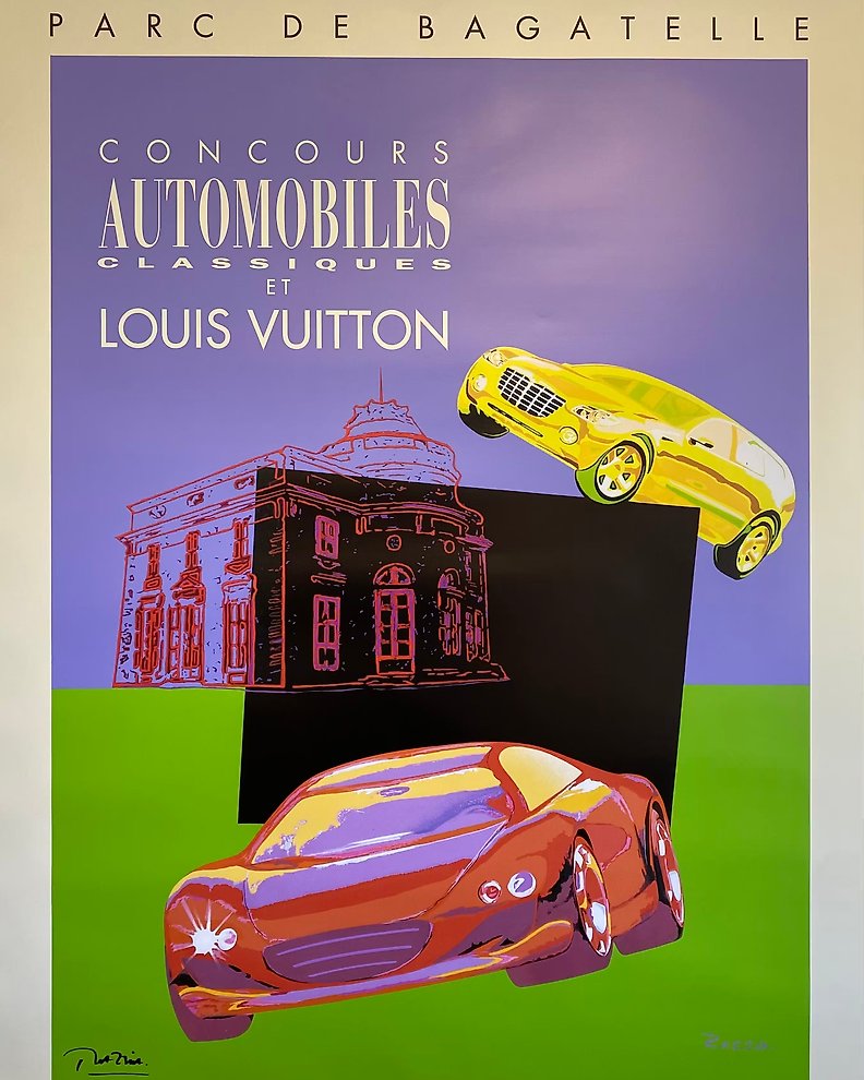 Louis Vuitton Classic at Rockefeller Center 1996 poster by Razzia