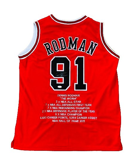 Dennis best sale rodman maillot