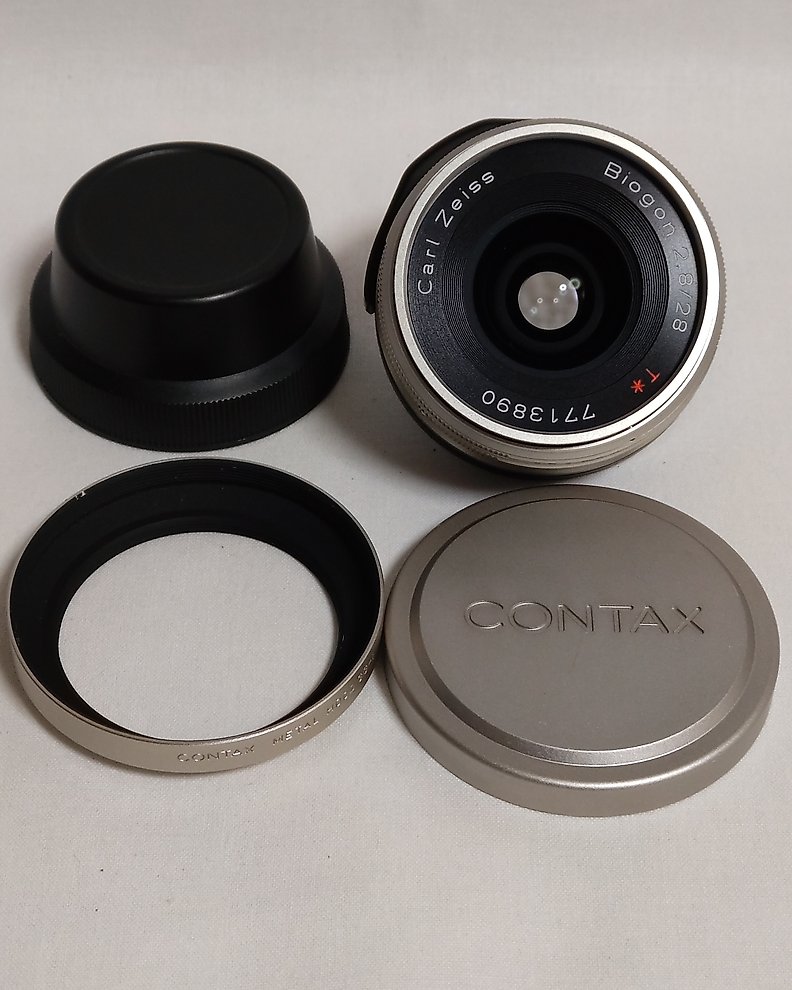 Contax G 28mm f2.8 Carl Zeiss Biogon Lens For G1 G2 - Catawiki