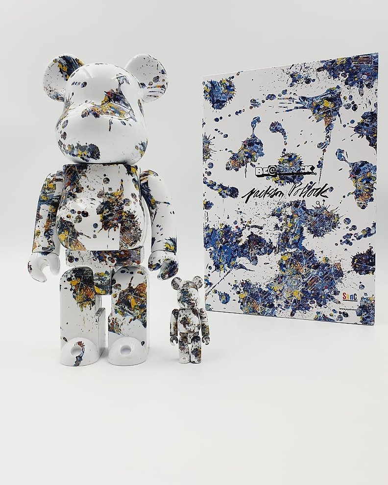 Medicom Toy x Jackson Pollock - Be@rbrick Jackson Pollock - Catawiki