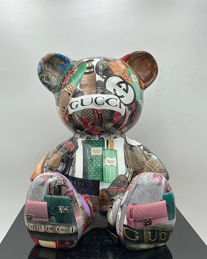 L.M ARTS - Sculpture, Teddy bear LOUIS VUITTON - 35 cm - - Catawiki