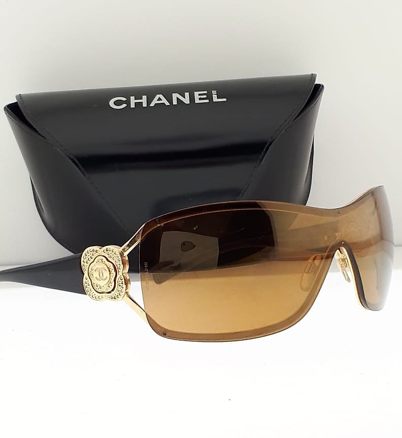 chanel 2 tone sunglasses