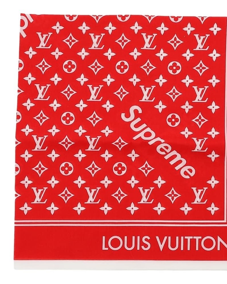 Louis Vuitton X Supreme pañuelo - Catawiki