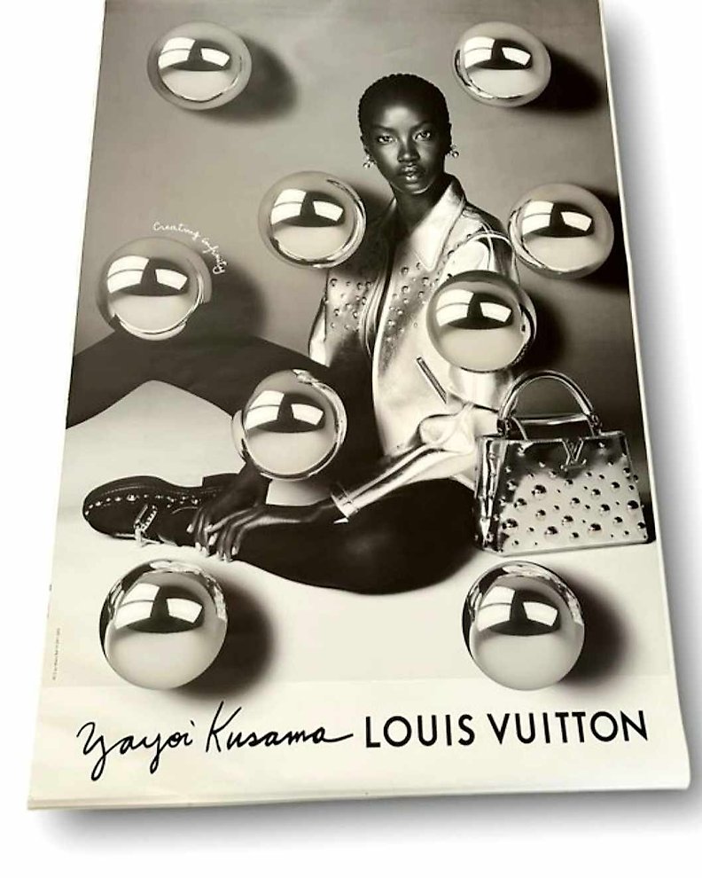 Louis Vuitton - Affiche Yayoi Kusama - 2023 - Catawiki