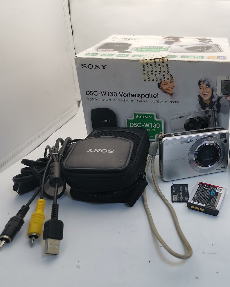 sony dsc w130 super steady shot