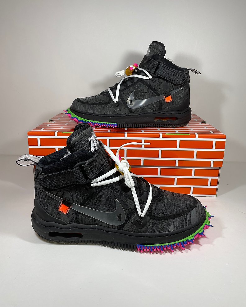 Air force 1 high trainers Nike x Off-White Multicolour size 43 EU