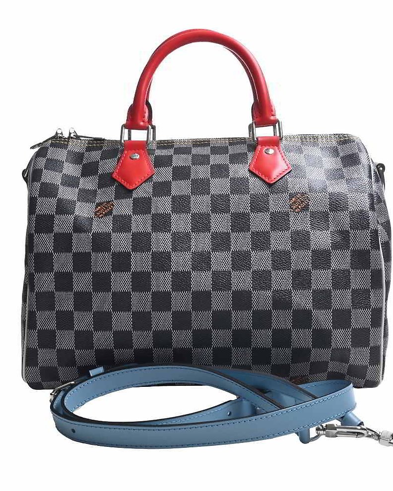 Louis Vuitton - Monogram Denim Malletage Alma BB Handbag - Catawiki