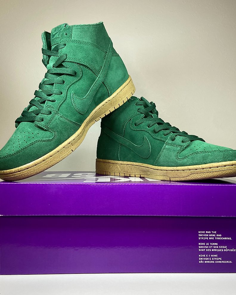 NIKE SB Dunk High Decon 'Gorge Green' - Sneakers - - Catawiki