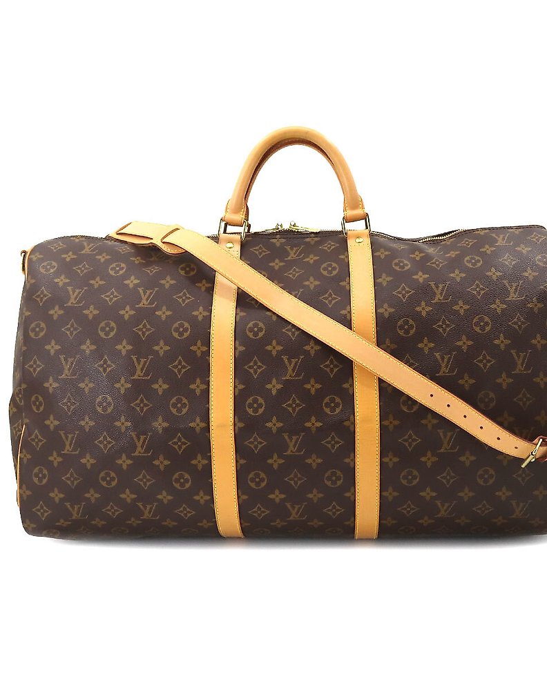 Louis Vuitton Keepall Shoulder 55 Travel Bag Takashi Murakami Limited Bag