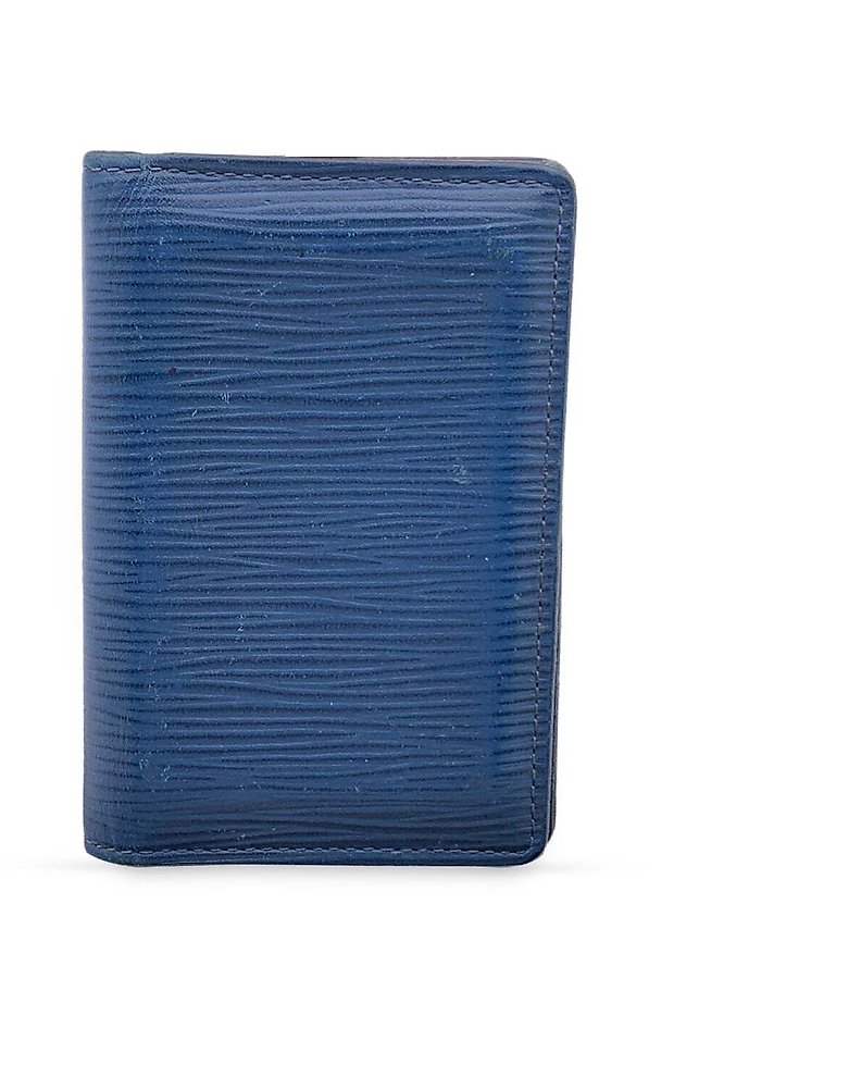 Louis Vuitton Blue Epi Leather Marco Wallet