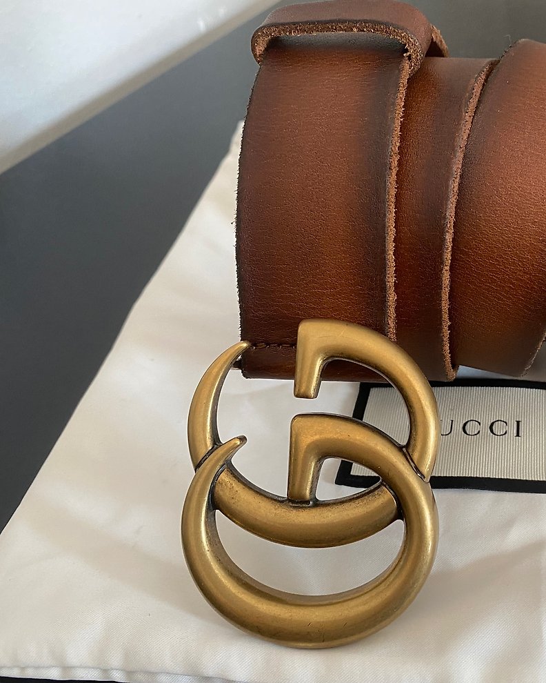 Fendi - Beige Canvas Leather Zucca Studded Belt Size 90/36 - Catawiki