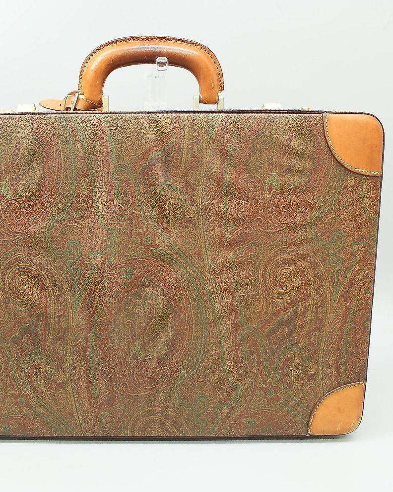Etro - Bordeaux Paisley Travel bag - Handbag - Catawiki