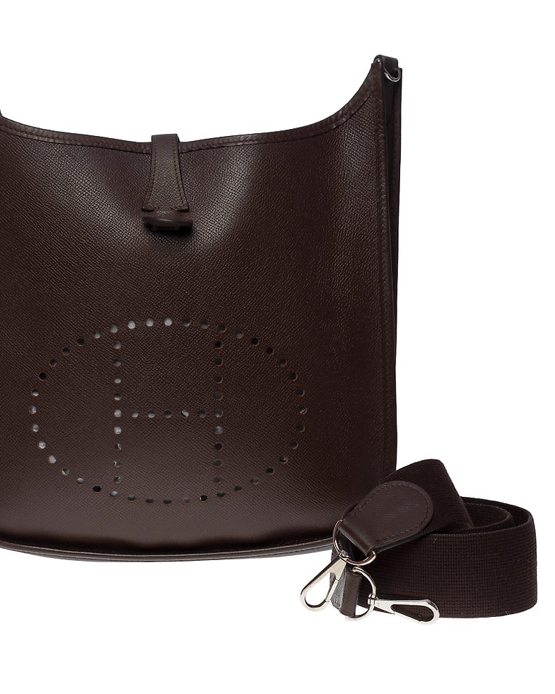Shop HERMES Aline Plain Leather Crossbody Bag Messenger & Shoulder