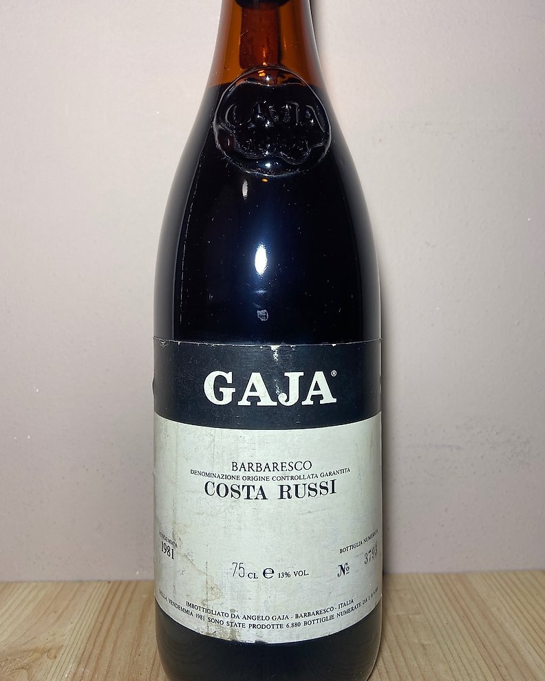 1986 Gaja, Costa Russi - Barbaresco - 1 Bottle (0.75L) - Catawiki