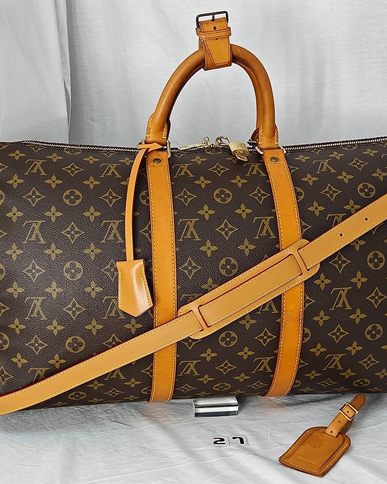 Sold at Auction: LOUIS VUITTON KEEPALL BANDOULIERE 55 & SPEEDY 35