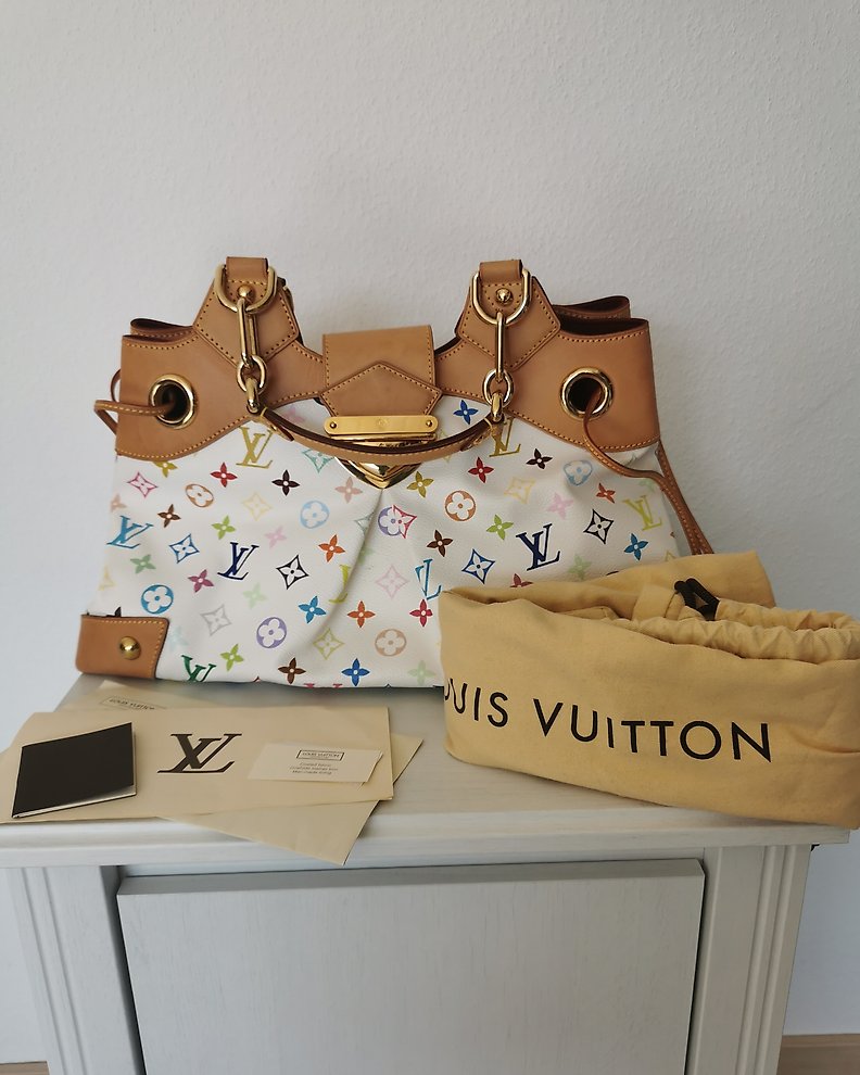 Louis Vuitton - Denim Pleaty Handbag - Catawiki