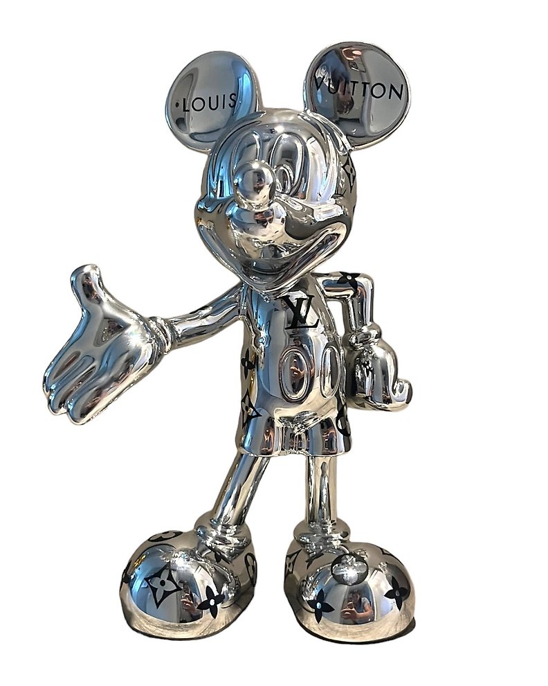 AmsterdamArts - Mickey Mouse x Louis Vuitton chrome silver - Catawiki