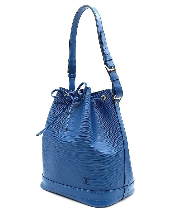 Louis Vuitton LV Saint Jacques Handbag Blue EPI Leather Bag M52265