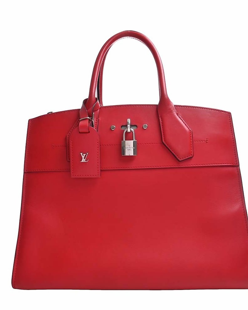 Louis Vuitton - Authenticated City Steamer Handbag - Leather Black Plain for Women, Never Worn