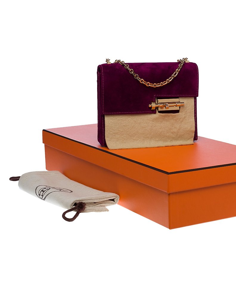 Sold at Auction: HERMES Kelly Depeche 38 Bordeaux Briefcase