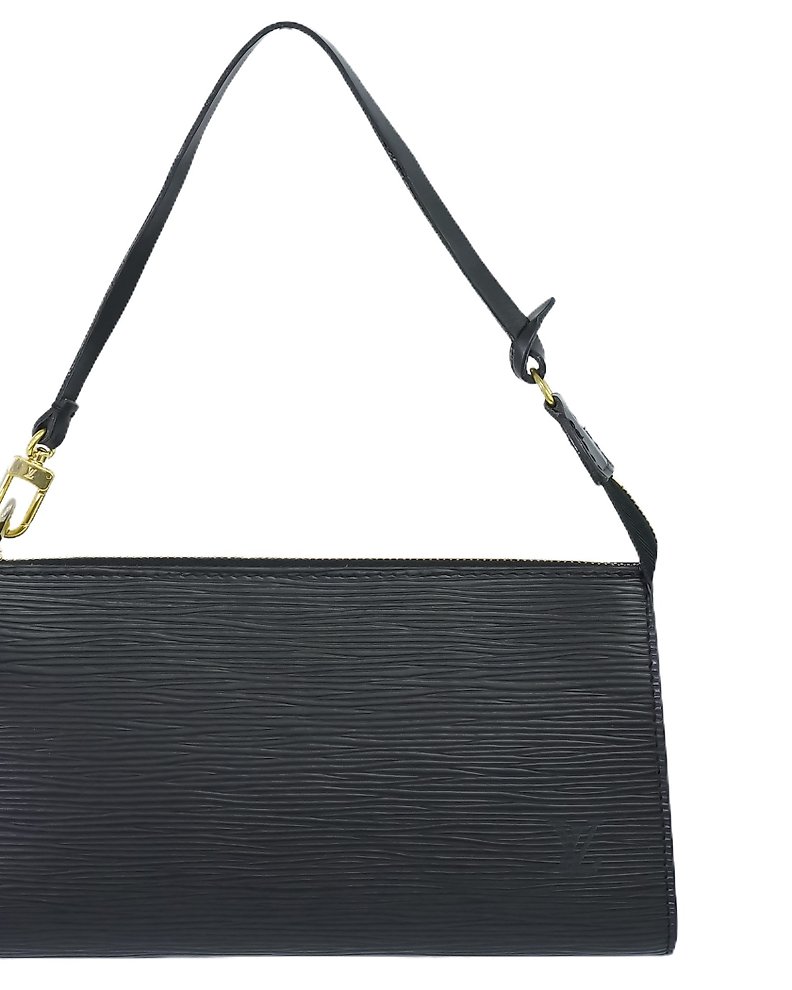 Louis Vuitton - M48182 Black Epi Riviera Leather Handbag - Catawiki