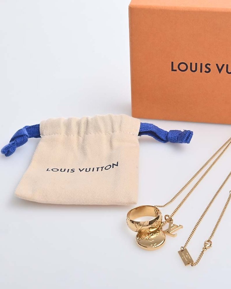 Sold at Auction: Louis Vuitton, Louis Vuitton Speedy Nanogram Necklace  (Sold Out)